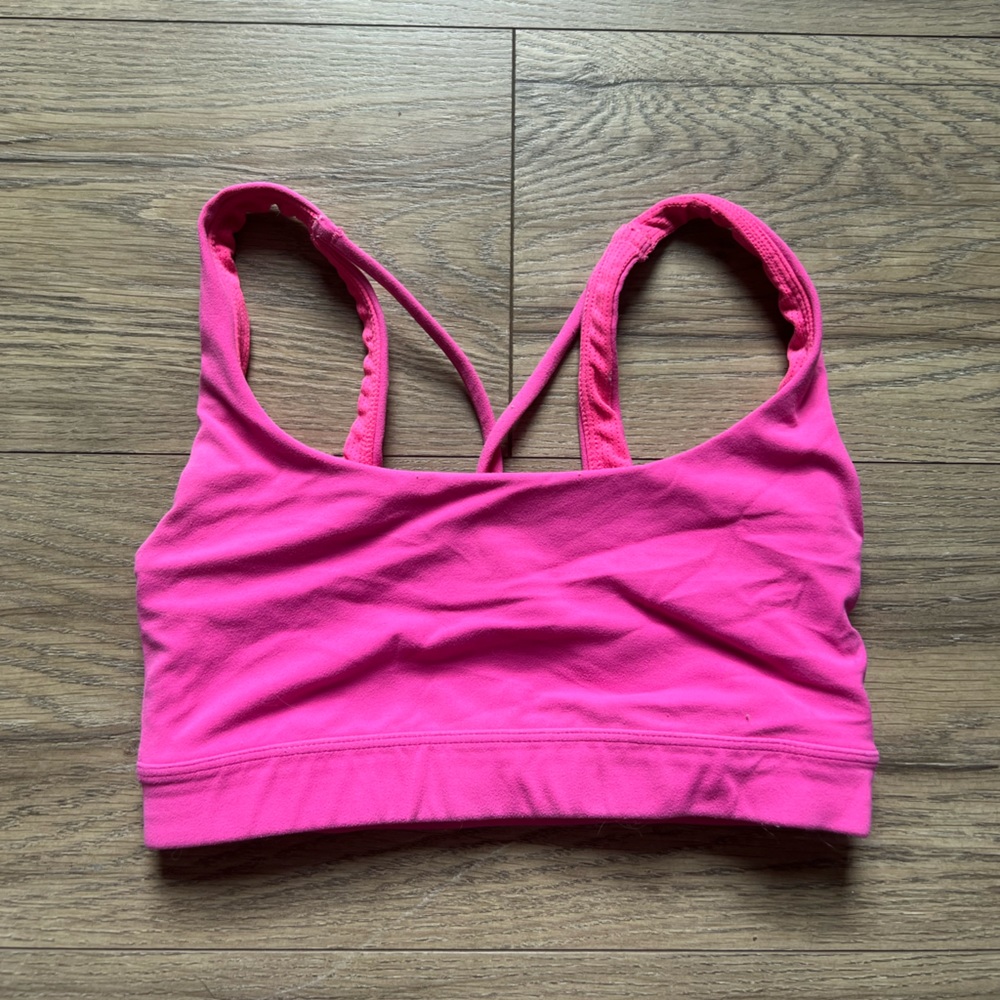 Athleta Hot Pink Sports Bra